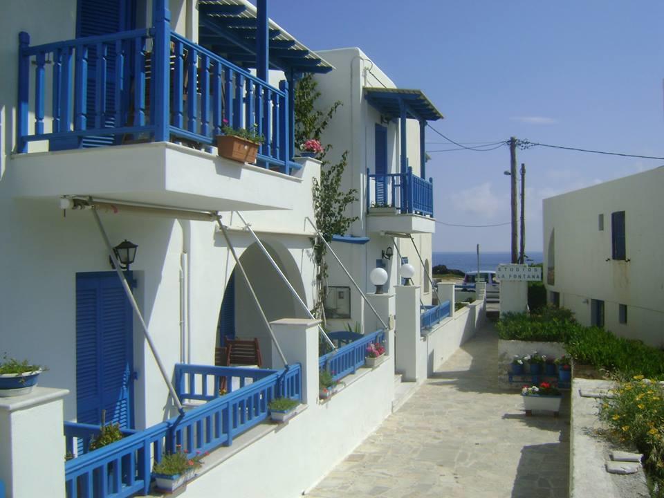 الشقق الفندقية Naxos Cityفي  La Fontana المظهر الخارجي الصورة